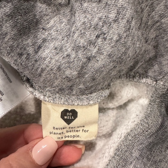 Madewell Heather Gray Crew Neck Sweatshirt - Picture 7 of 12